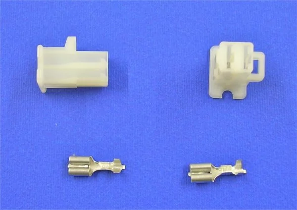2 Way Female Locking Connector 6.3mm