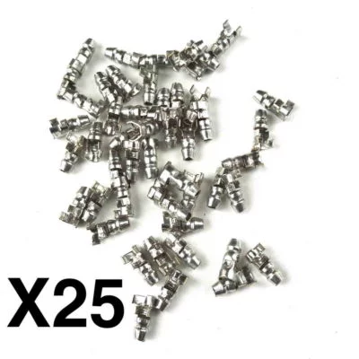 25 Pack of 4.7mm Crimp on Bullets