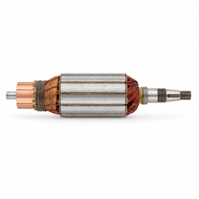 6V E3L Dynamo Long Armature – Tapered & Threaded Shaft 200752