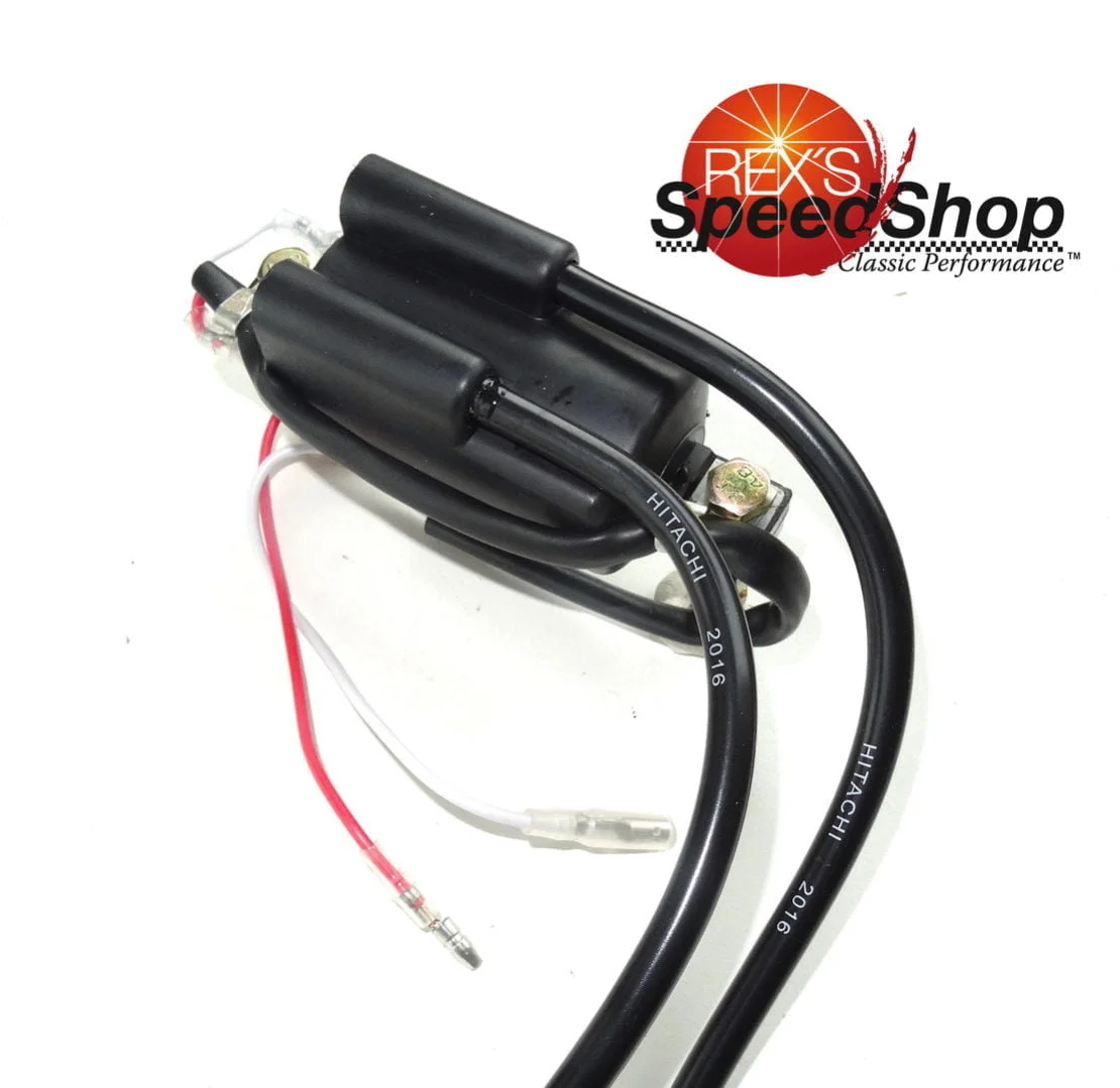 Honda 6 Volt Points Ignition Dual Lead HT coil - Image 3