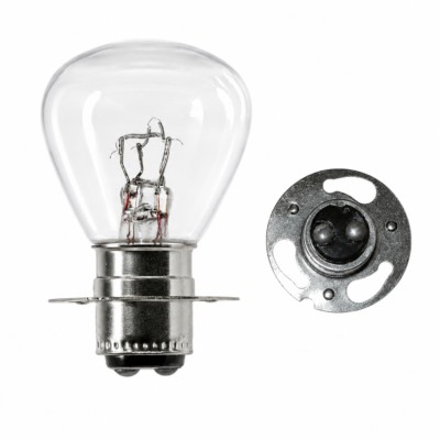 APF, American Pre Focus bulb. P15d-30, 12V, 6V, double contacts
