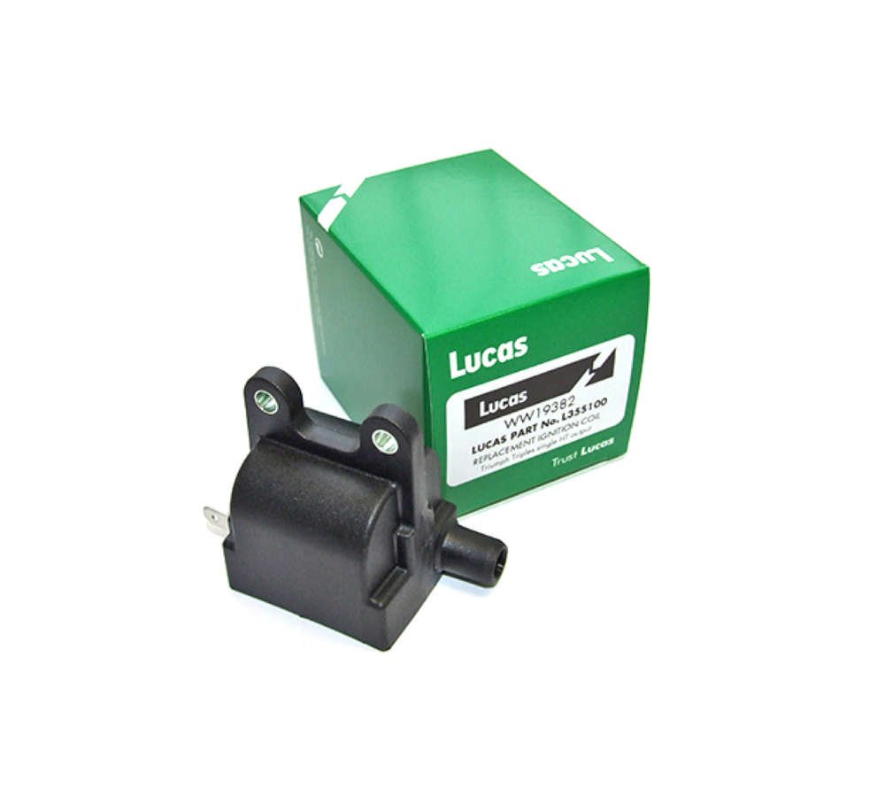 PVL Type HT Ignition Coil 355 100 Triumph Single Lead - Rex's