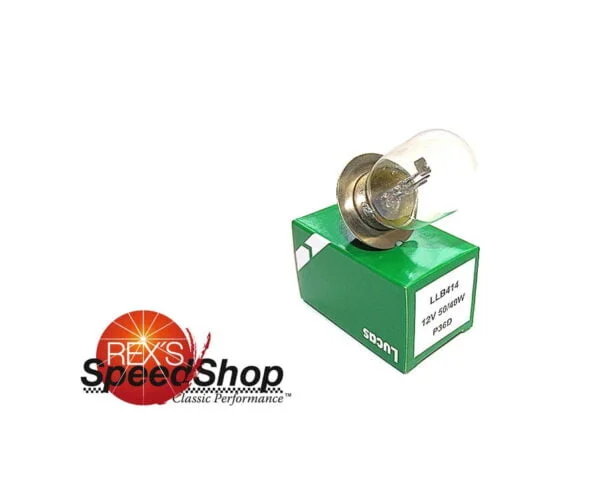 12 Volt British Pre-Focus Headlamp Bulb P36D
