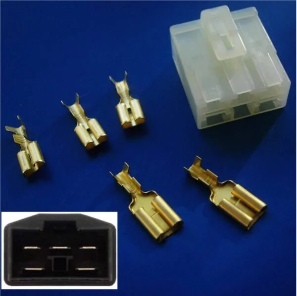 5 Pin Honda Type Regulator Rectifier Plug