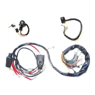 replacement electrics wiring loom wiring set for yamaha xt500 motorcycles all points models