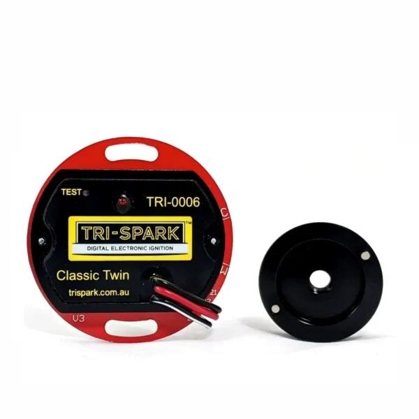 tri-spark for british single & twin cylinder motorcycles with 2.6 inch points plate
