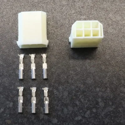 yazaki female 6 way terminal housing connector
