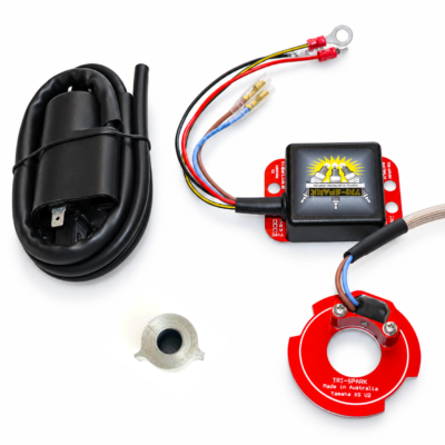 XS650 Tri-spark electronic ignition re-phased